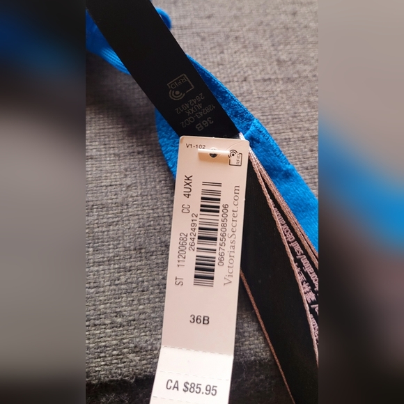 Beautiful blue sparkly Victoria Secret bra-36B - Picture 4 of 4